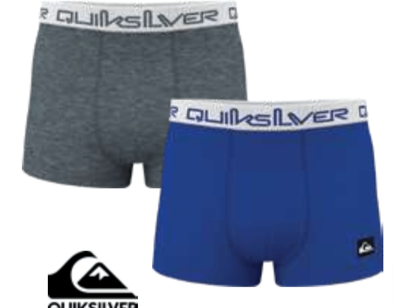 2X Moške bokser hlače 2 kom QUIKSILVER - Akcija v trgovini E.Leclerc
