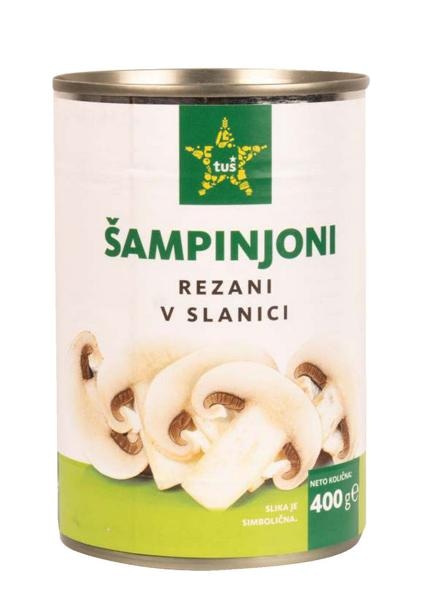 ŠAMPINJONI 400 g Tuš - Akcija v trgovini Tuš