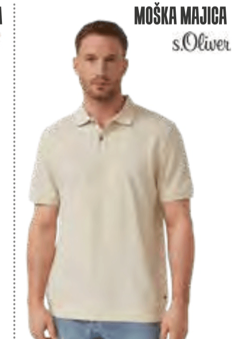 Moška majica s.Oliver - Akcija v trgovini Jager
