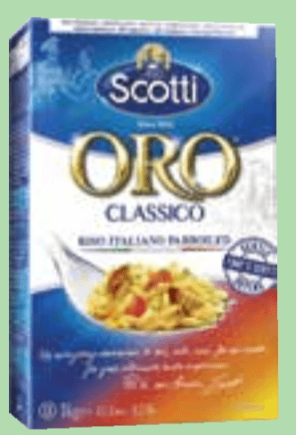 Riž Scotti Oro Classico 1 kg - Akcija v trgovini Tuš