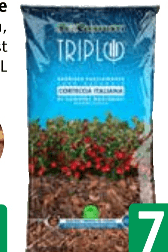 Okrasni sekanci 60 L Triplo - Akcija v trgovini Jager