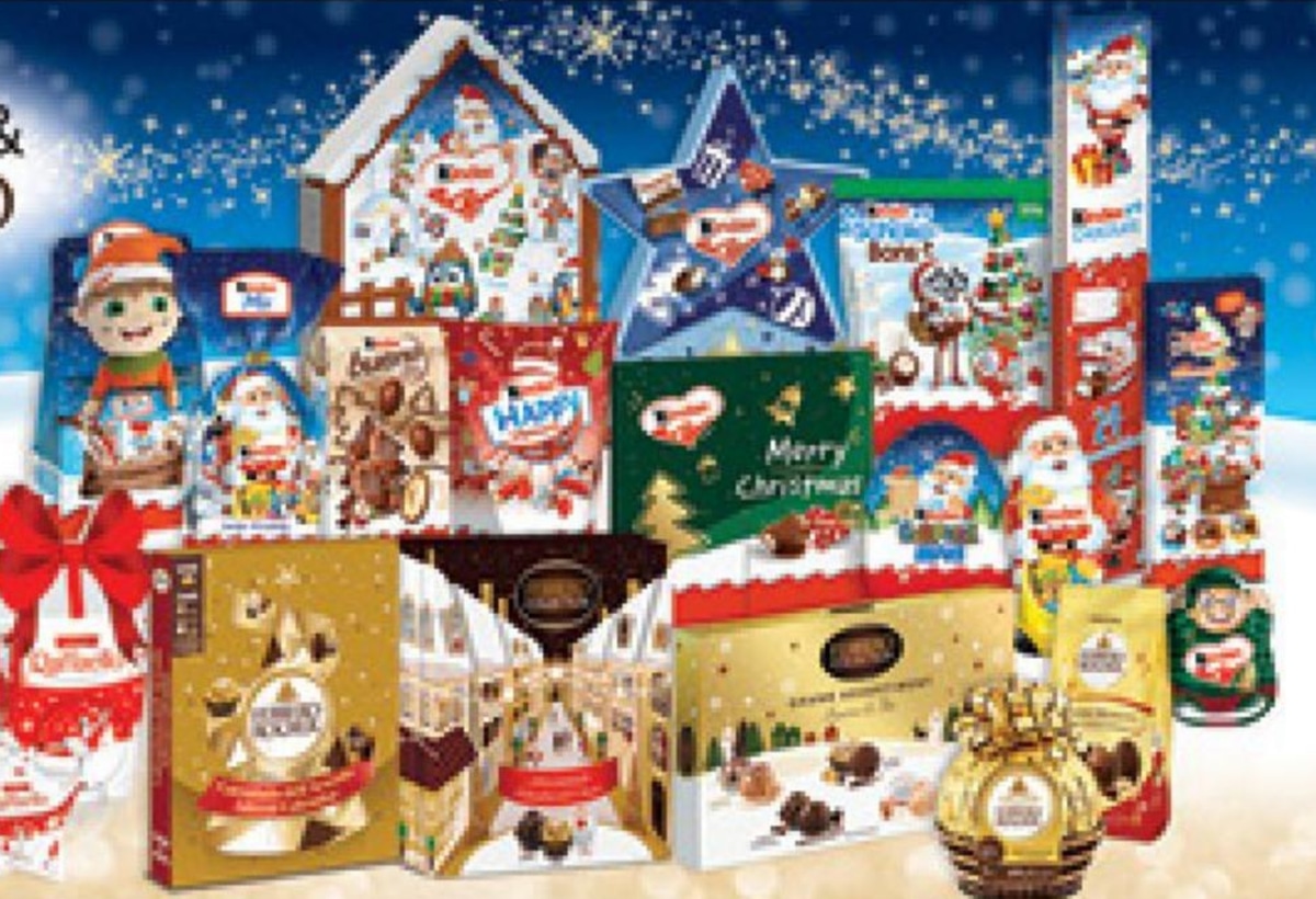 Izbrani sezonski izdelki Ferrero več vrst in gramatur Kinder & Ferrero - Akcija v trgovini Mercator