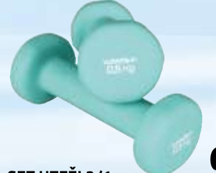 Set uteži 2/1 Woodsun - Akcija v trgovini E.Leclerc