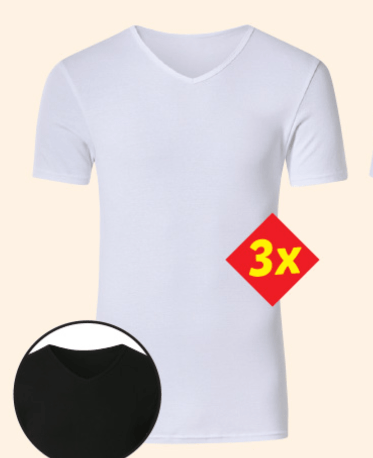 esmara MEN Moška spodnja majica 3 kosi - Akcija v trgovini Lidl