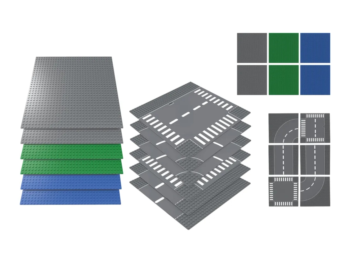 Plošče za sestavljanje 6x po pribl. 25 x 25 cm lupilu - Akcija v trgovini Lidl