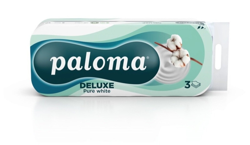 Toaletni papir Paloma Deluxe 10/1 - Akcija v trgovini E.Leclerc