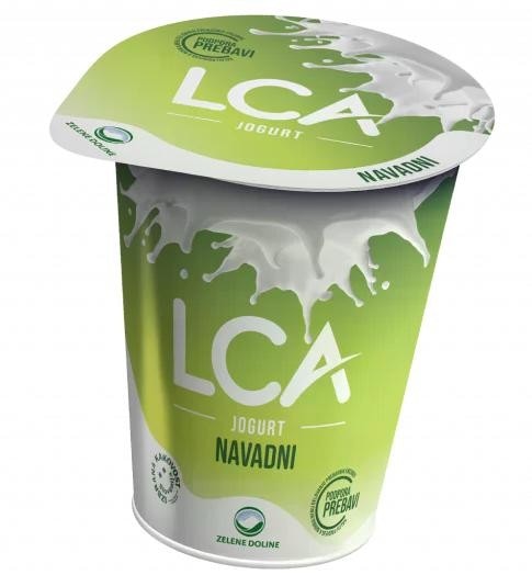 Navadni jogurt LCA 140 g ZELENE DOLINE - Akcija v trgovini Spar
