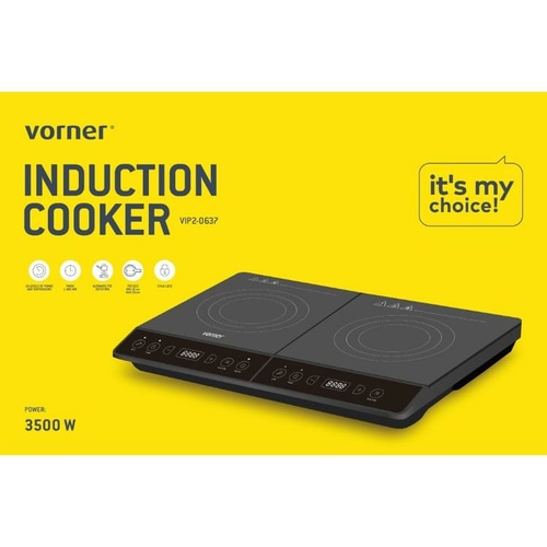 Vorner Indukcijska kuhalna plošča VIP2-0637 - Akcija v trgovini E.Leclerc