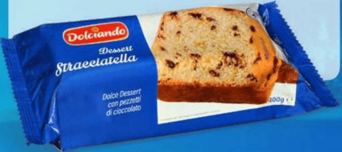 Kolač s koščki čokolade 400 g Dolciando - Akcija v trgovini Eurospin