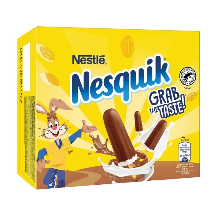 NESTLÉ Nesquik sladoled 9 x 43 ml Akcija v trgovini Lidl