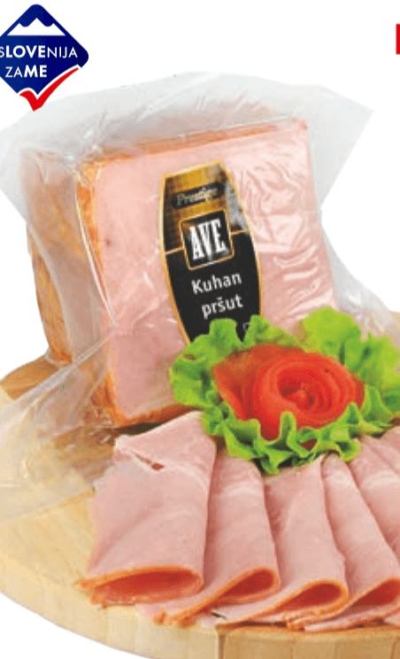Kuhan pršut 1 kg Ave - Akcija v trgovini Jager
