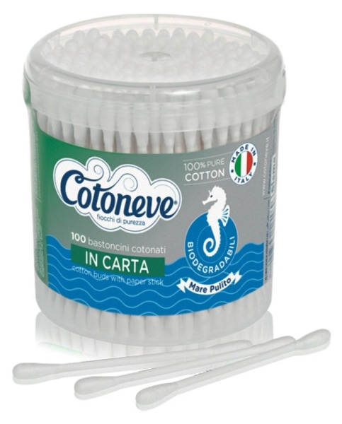 PAPIRNATE PALČKE ZA UŠESA COTONEVE 100/1 - Akcija v trgovini E.Leclerc