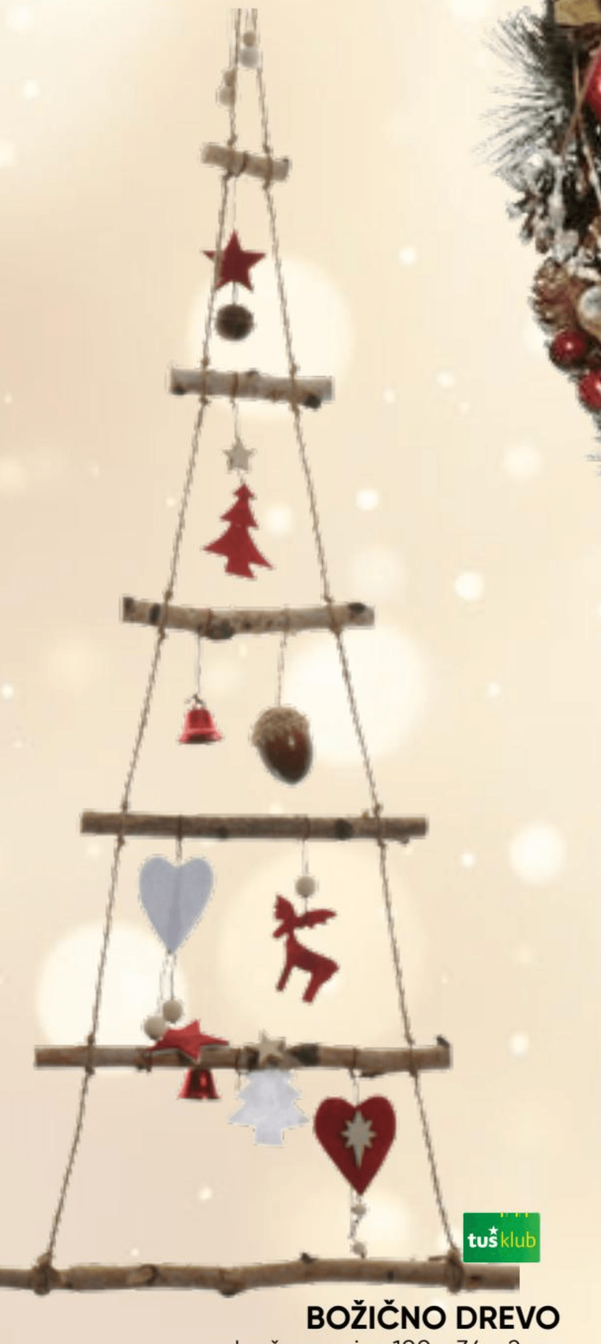 Božično drevo - Akcija v trgovini Tuš