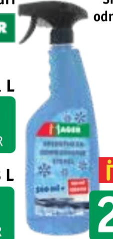 Sredstvo za odmrzovanje stekel 500 ml Jager - Akcija v trgovini Jager