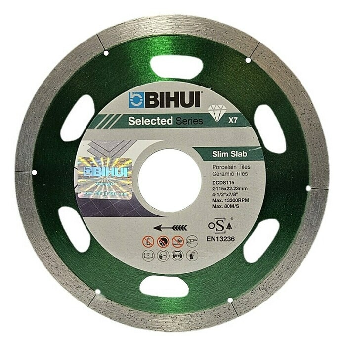 Diamantna rezalna plošča B-slim BIHUI - Akcija v trgovini Jager