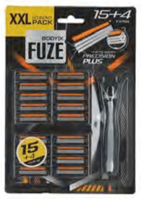 Sistemski brivnik Fuze 15+4 - Akcija v trgovini Jager