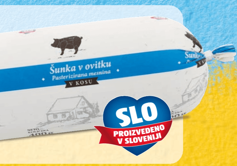 Šunka v ovitku 400 g - Akcija v trgovini Hofer