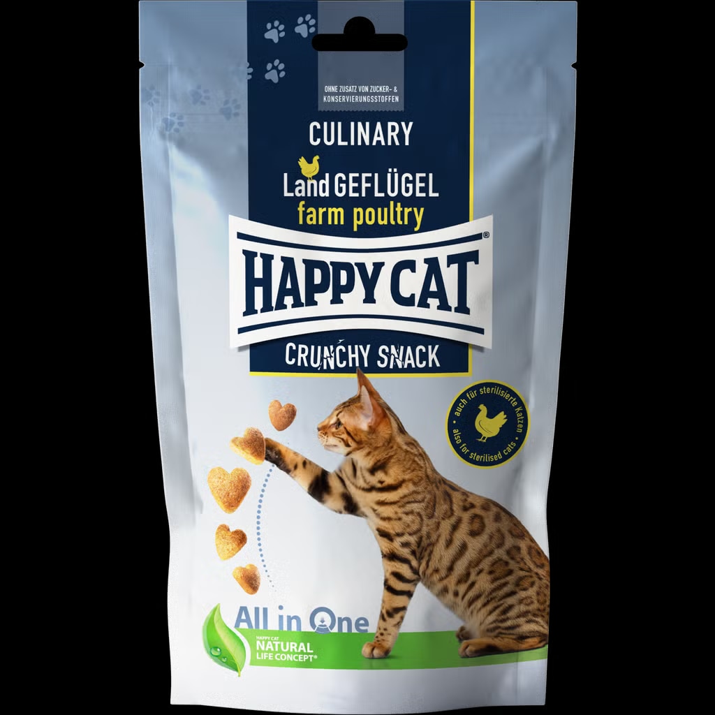 HAPPY CAT prigrizek za mačke 70 g - Akcija v trgovini Mueller