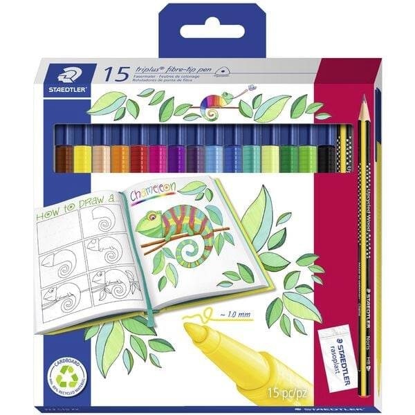 Flomastri Triplus 15/1 STAEDTLER Akcija v trgovini E.Leclerc