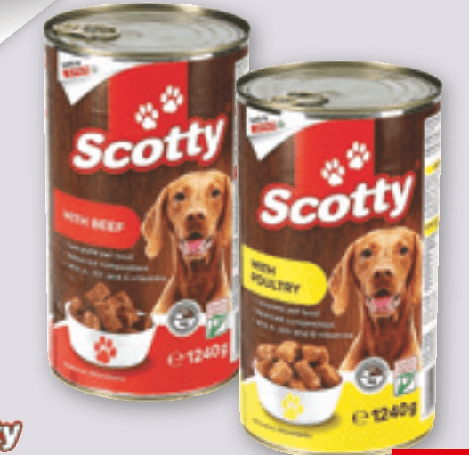 Scotty Hrana za pse 1240 g - Akcija v trgovini Spar