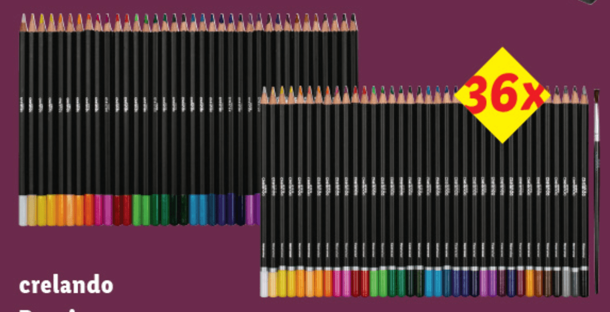 Crelado Barvice 36x crelando - Akcija v trgovini Lidl