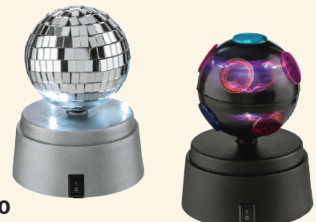 LIVARNO Mini LED-svetilka/disko krogla - Akcija v trgovini Lidl