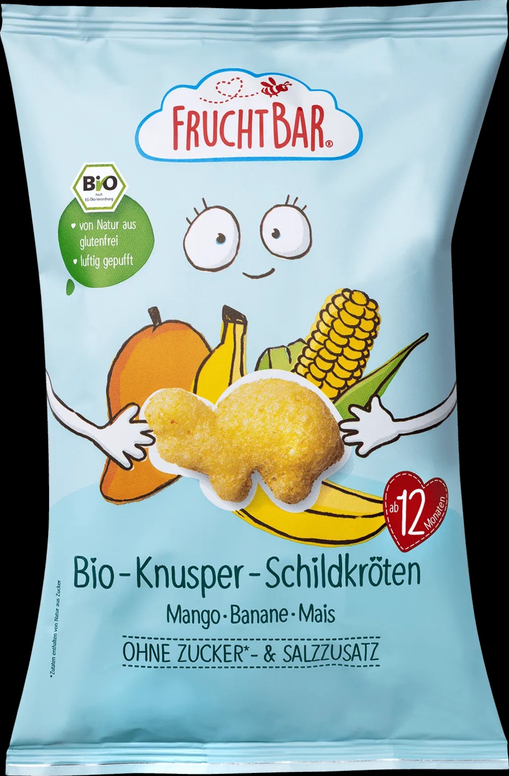 FRUCHTBAR Bio hrustljavi prigrizek 30 g - Akcija v trgovini Mueller
