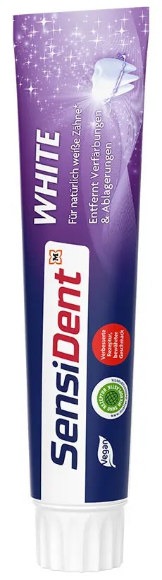 SensiDent zobna krema 125 ml - Akcija v trgovini Mueller