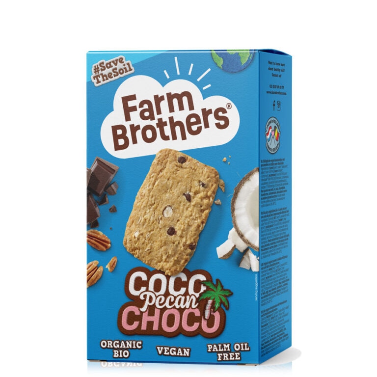 Bio piškoti Farm Brothers - Akcija v trgovini Mercator