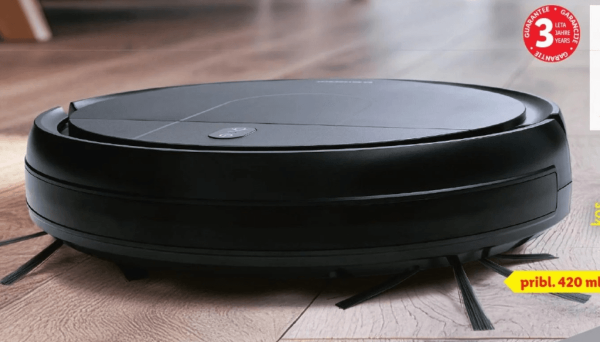 SILVERCREST Robotski sesalnik - Akcija v trgovini Lidl