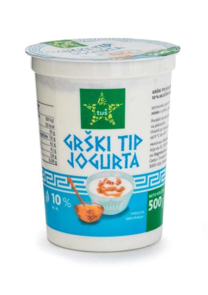 Jogurt po grško 500 g Eco - Akcija v trgovini E.Leclerc