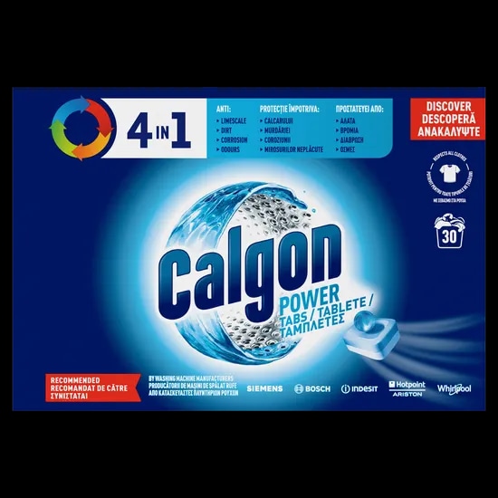 CALGON 4v1 prašek 1,300 g, gel 2,15 l ali tablete 37-47 kosov - Akcija v trgovini Mueller