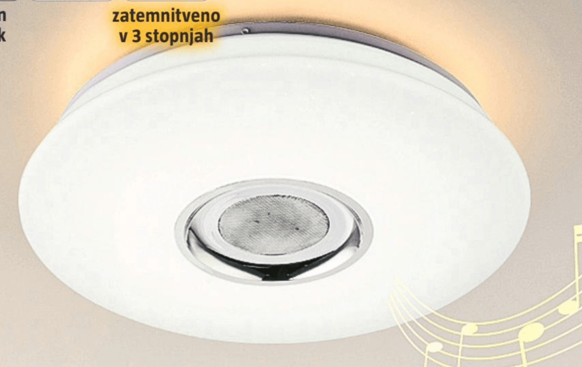 Stropna LED svetilka 'Melodia' 24 W, Ø 40 x v 7,8 cm, 1.710 lm, 3.000-6.500 K - Akcija v trgovini Bauhaus