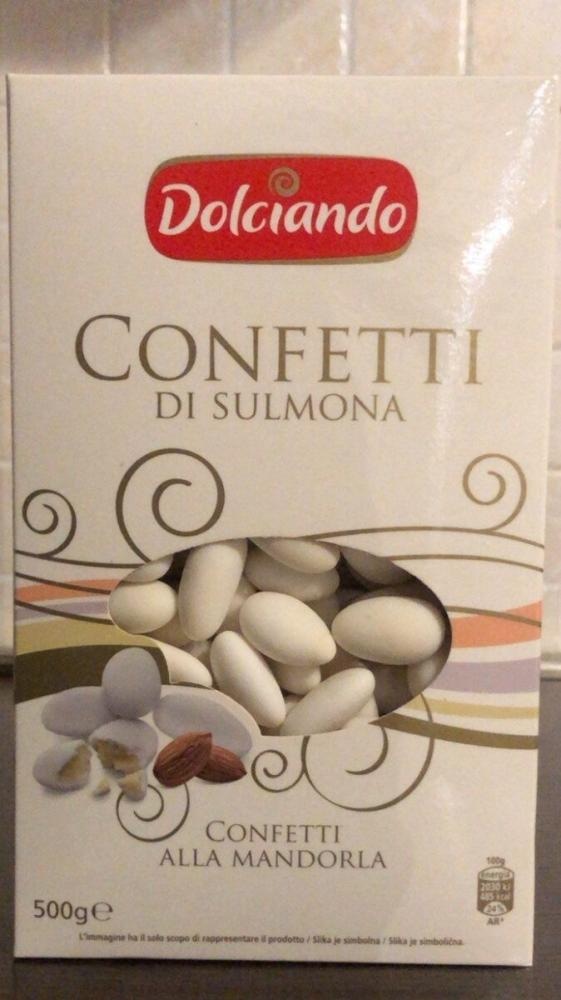 Dolciando Konfeti z mandlji 500 g - Akcija v trgovini Eurospin