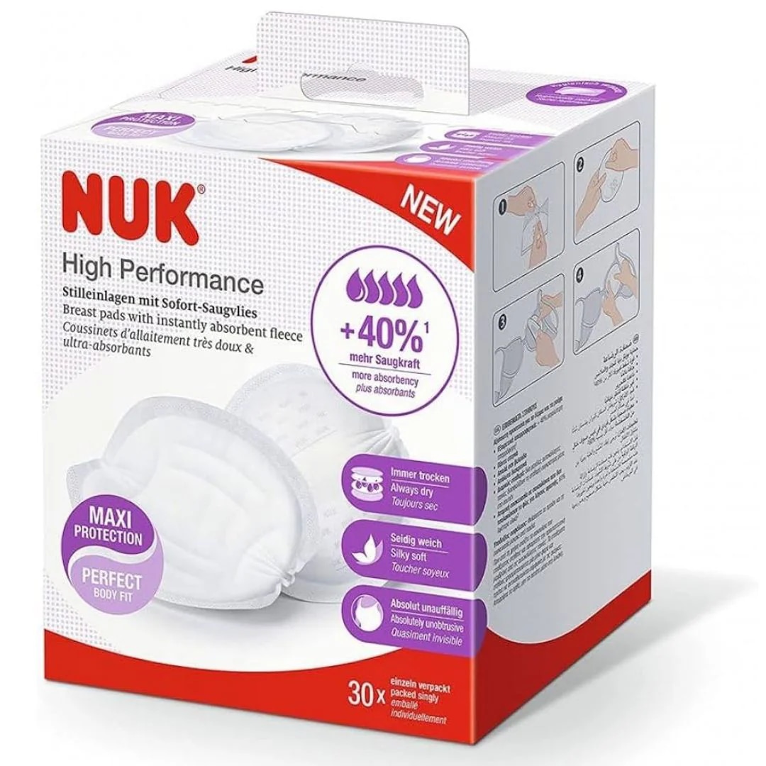 NUK High Performance zaščitne blazinice za dojenje 30 kosov - Akcija v trgovini Mueller