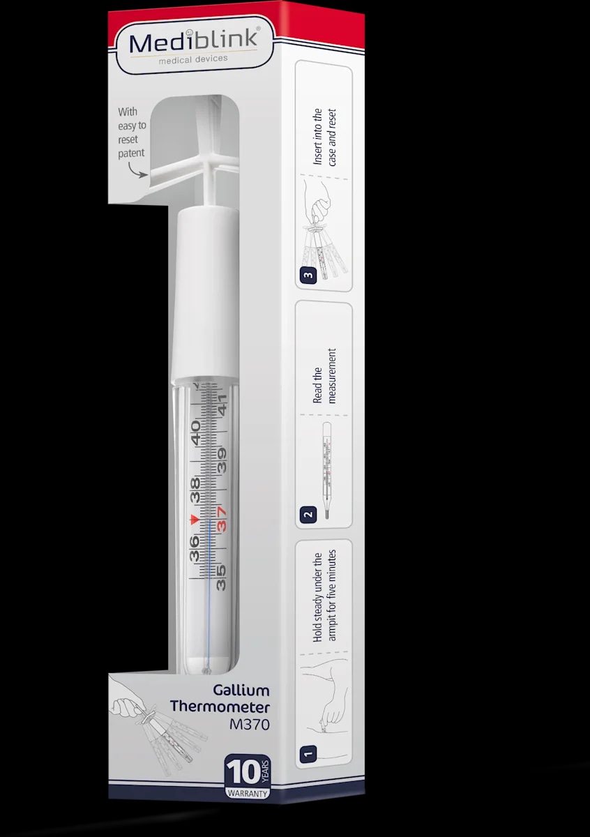 Mediblink M370 galijev termometer 1 kos Akcija v trgovini Dm