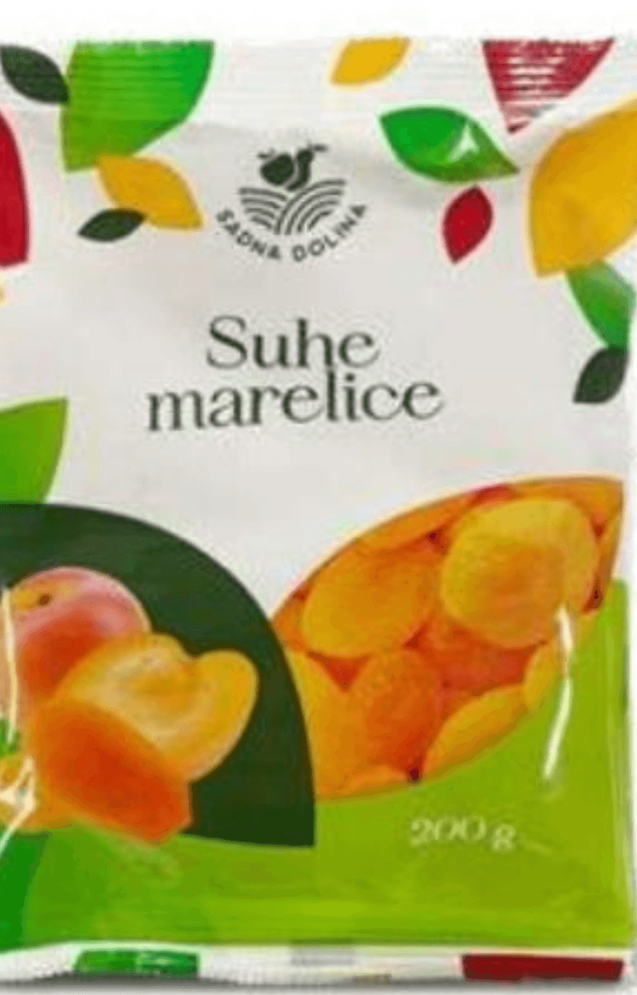 Sadna Dolina Suhe marelice 200 g - Akcija v trgovini Eurospin