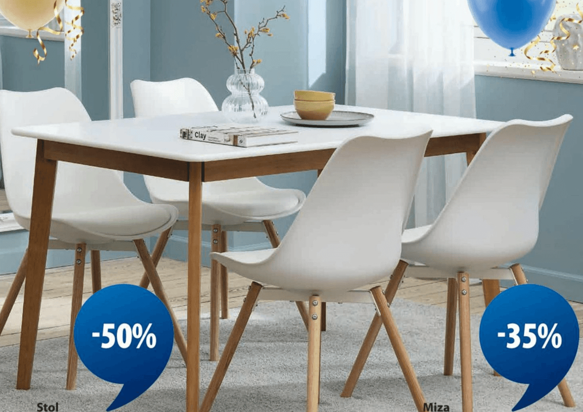 Jedilniška miza JEGIND - Akcija v trgovini Jysk