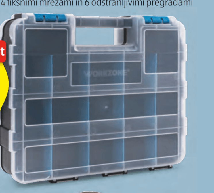 WORKZONE Zložljiv organizator za orodje 3-delni komplet - Akcija v trgovini Hofer