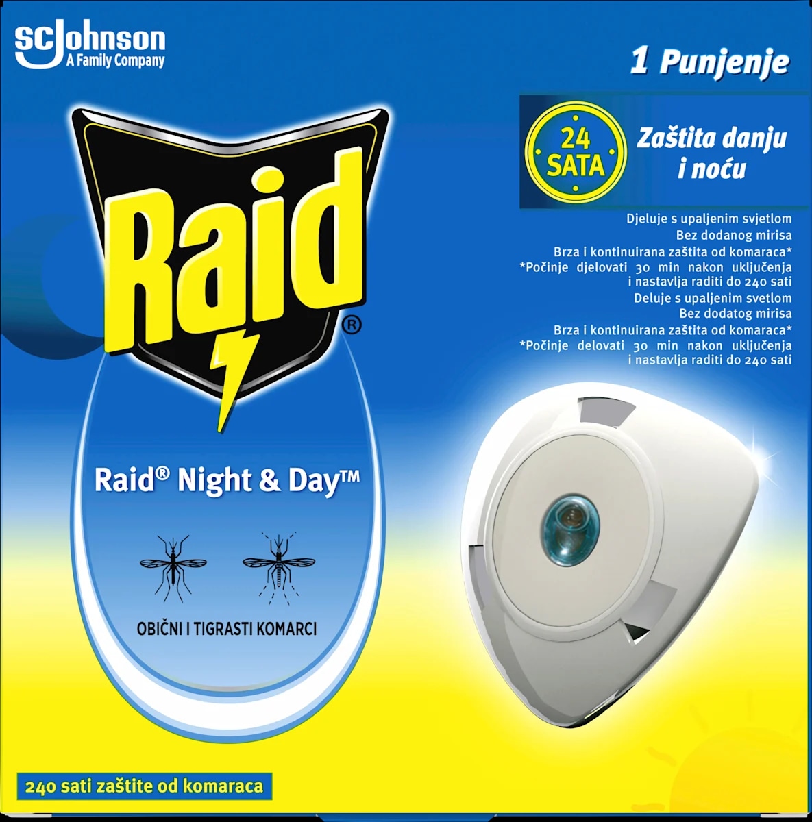 Raid Night & Day 1 kos - Akcija v trgovini Dm