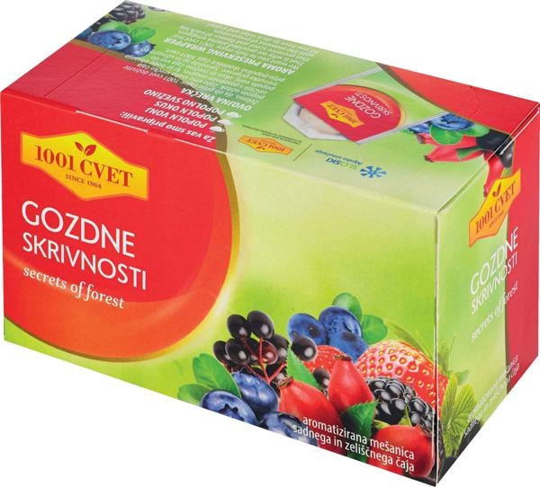 Čaji 1001 Cvet 50 g - Akcija v trgovini Spar