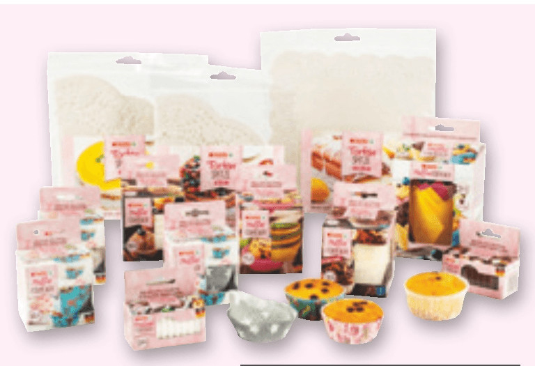 Papirnati podstavki za muffine in praline in papirnati prtički za torto SPAR - Akcija v trgovini Spar