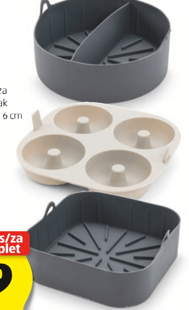 CROFTON Dodatki za cvrtnik na vroč zrak - Akcija v trgovini Hofer