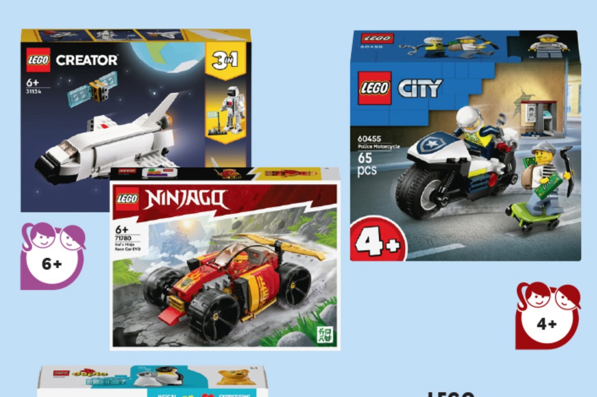 LEGO Lego kocke, male - Akcija v trgovini Lidl