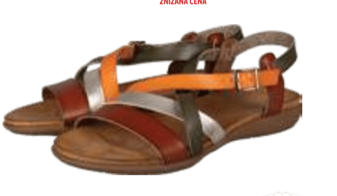 Ženski sandali - Akcija v trgovini E.Leclerc