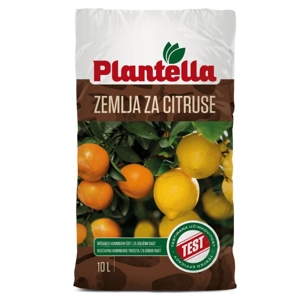 Zemlja za citruse in sredozemske rastline PLANTELLA 10 l - Akcija v trgovini Pevex