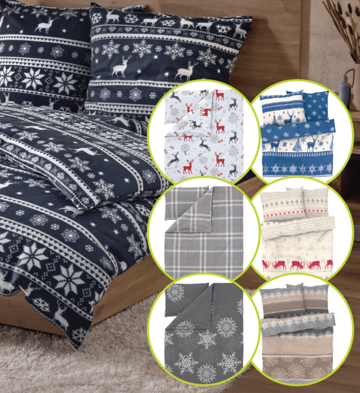 LIVARNO Posteljnina iz flisa vzglavnik pribl. 60 x 80 cm, odeja pribl. 140 x 200 cm - Akcija v trgovini Lidl