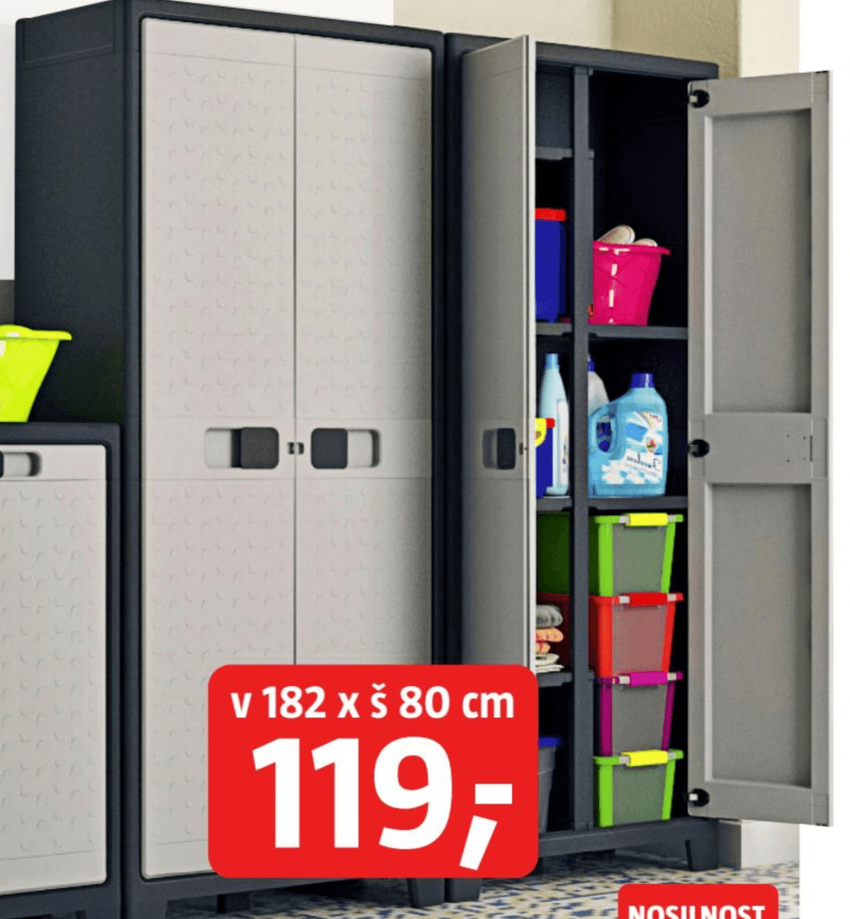 PVC omara 'Space Line' 'Multispace' - Akcija v trgovini Bauhaus