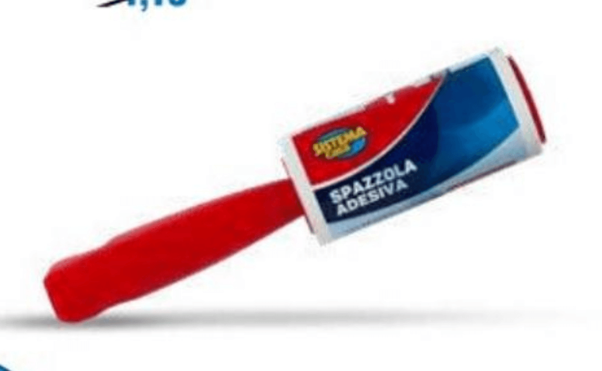 Čistilni valjček Sistema Casa Spazzola Adesiva 10 m - Akcija v trgovini Eurospin