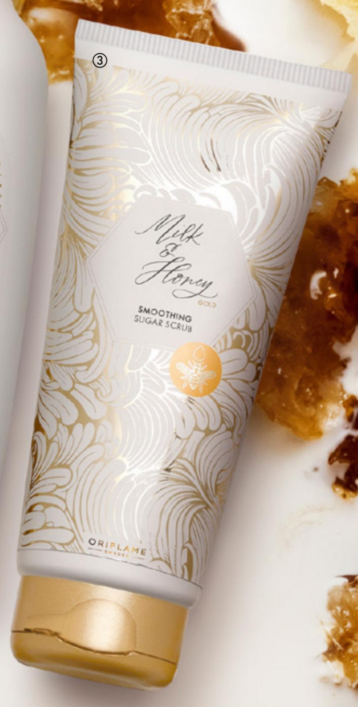 Milk & Honey Gold gladilni piling za telo 200 ml Oriflame - Akcija v trgovini Oriflame